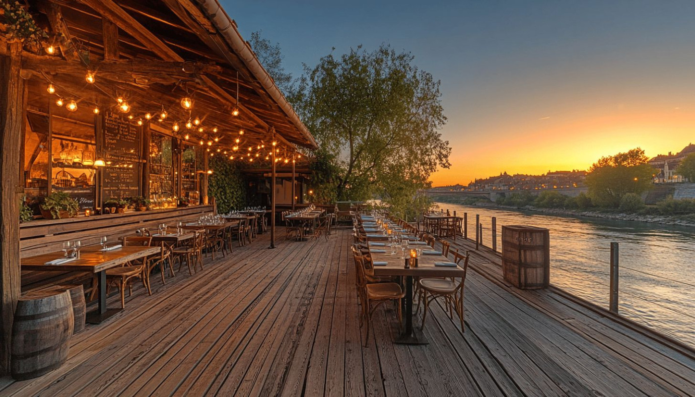 Découverte gustative : les meilleurs restaurants en bord de Saône dans le Beaujolais