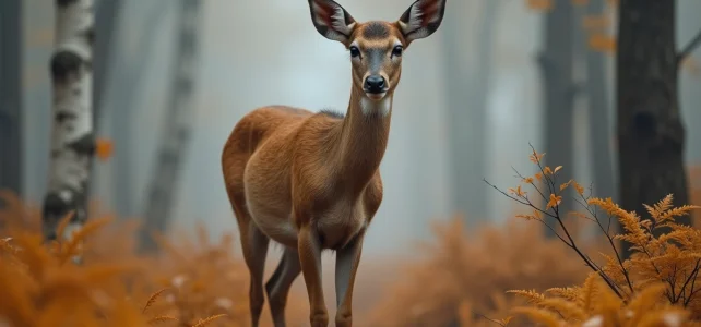 Quelle est la signification de voir une biche ? Symboles et messages à découvrir